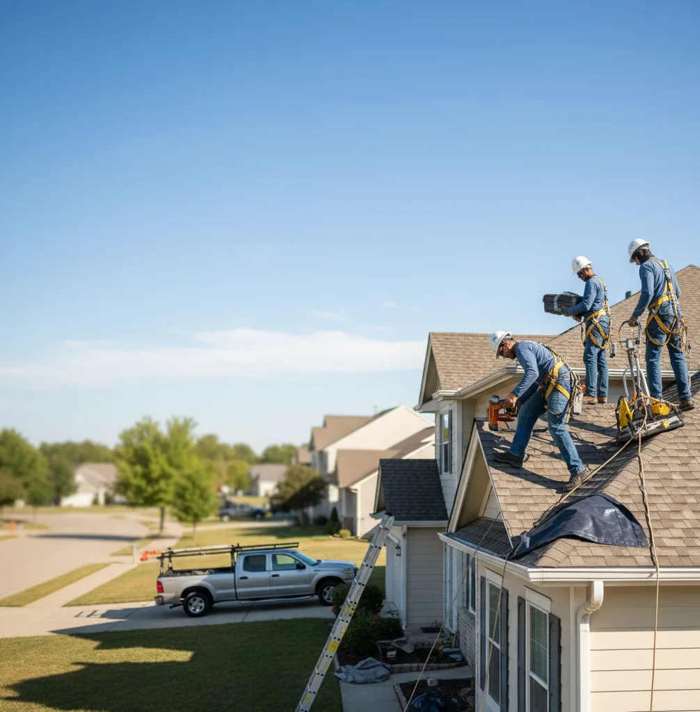 Emergency Roof Repair in Marissa, IL